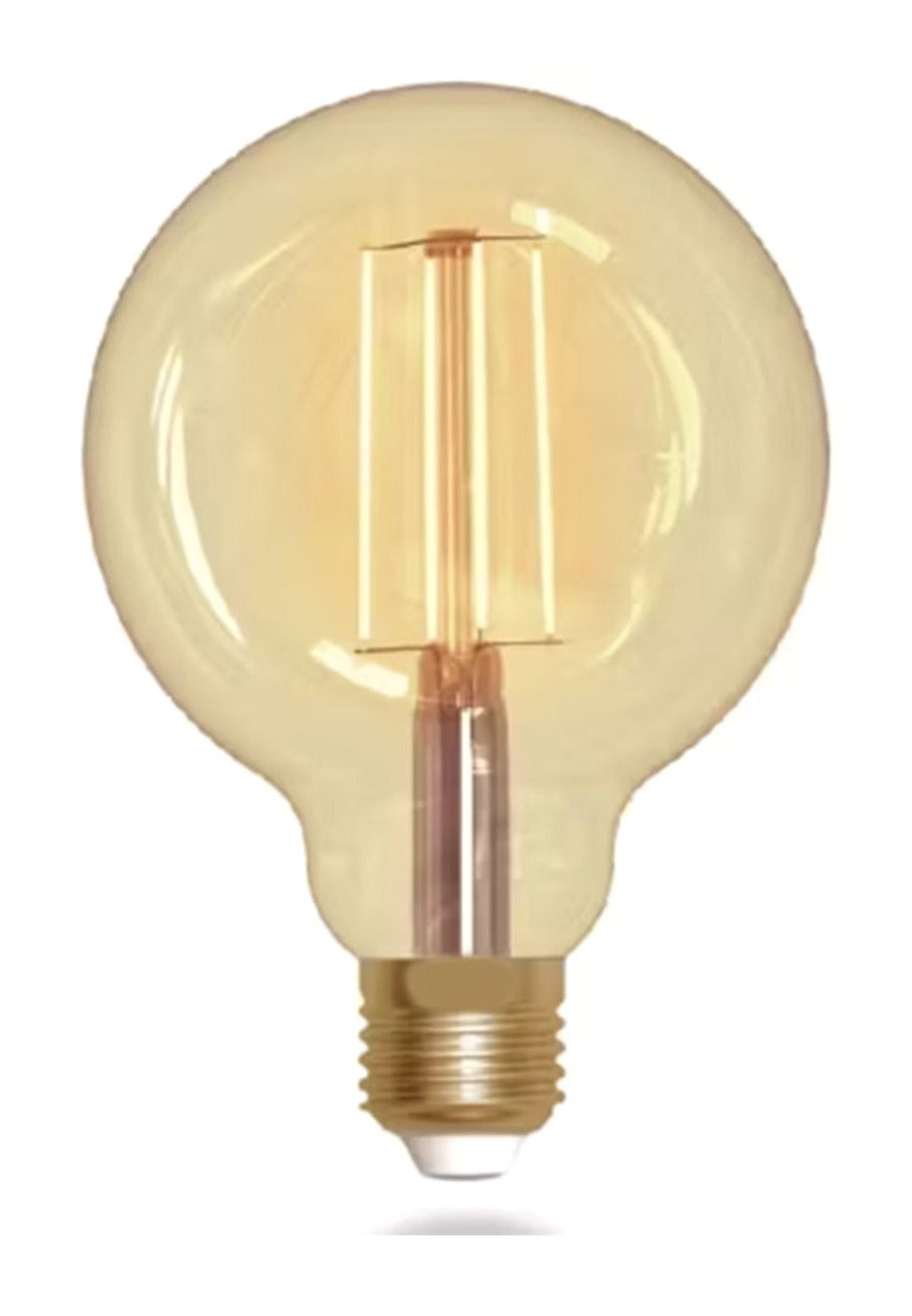 Dimmable Soft Filament Globe G125 4W, Gold