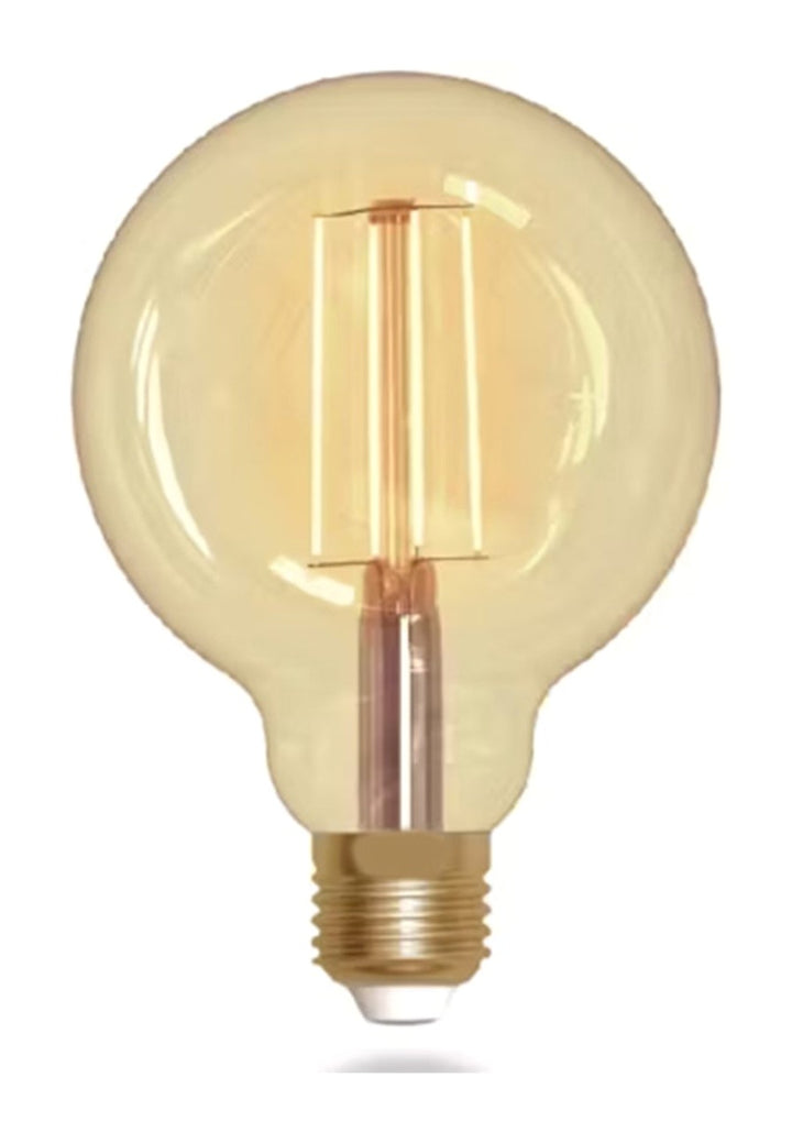 Dimmable Soft Filament Globe G125 4W, Gold