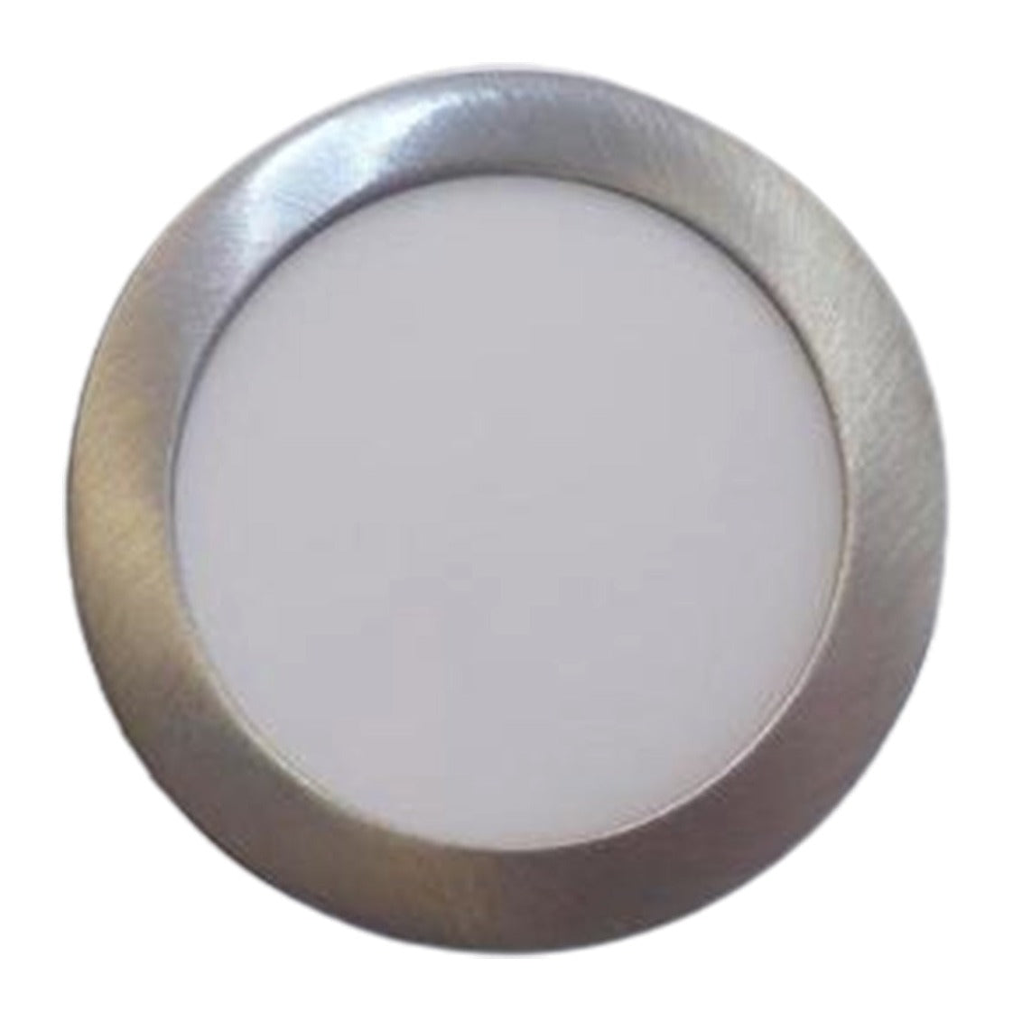 Surface Ceiling Light 28W, Round, Satin Nickel