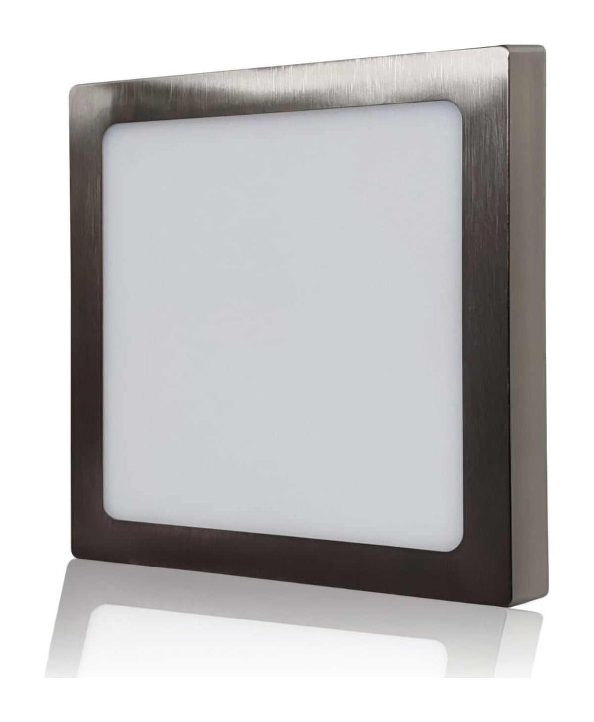 Surface Ceiling Light 18W, Square, Satin Nickel