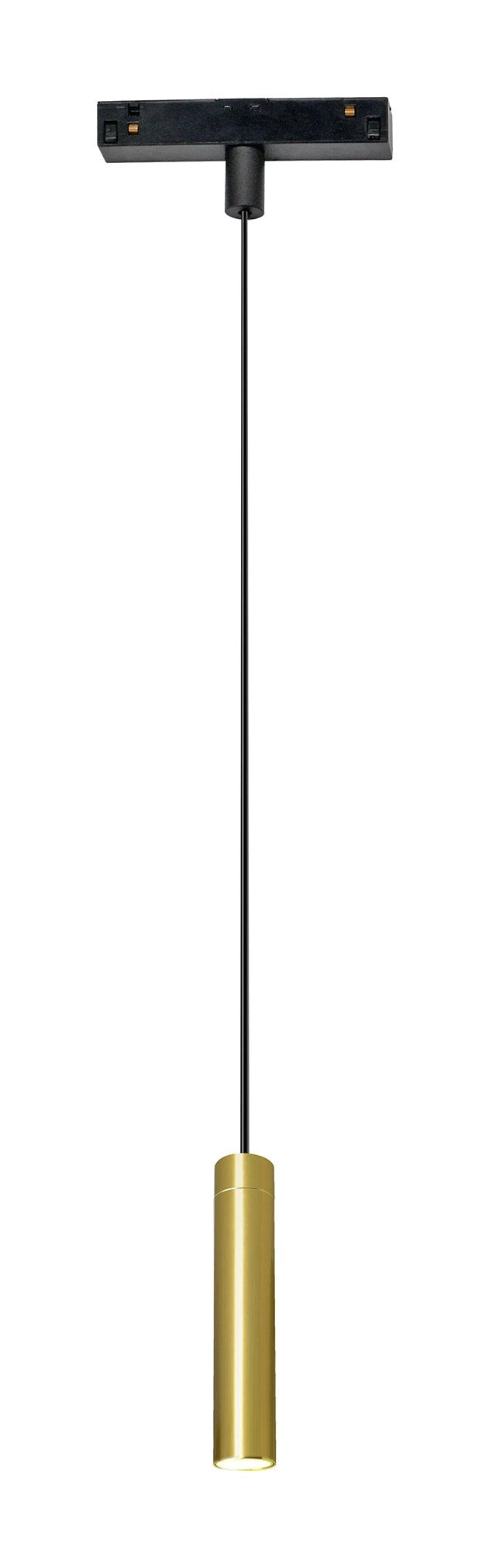 LUZ25 Magnetic Mini Pendant 4.5W, Black and Brass