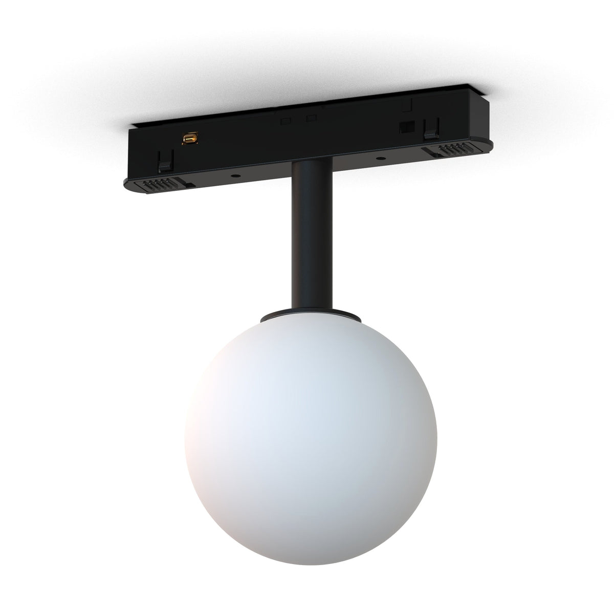 LUZ25 Magnetic Track Light 7W, D100, Black and White