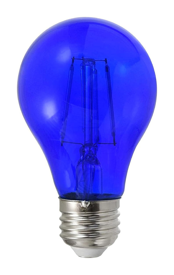 Coloured Filament Lamp A60 4W, Blue