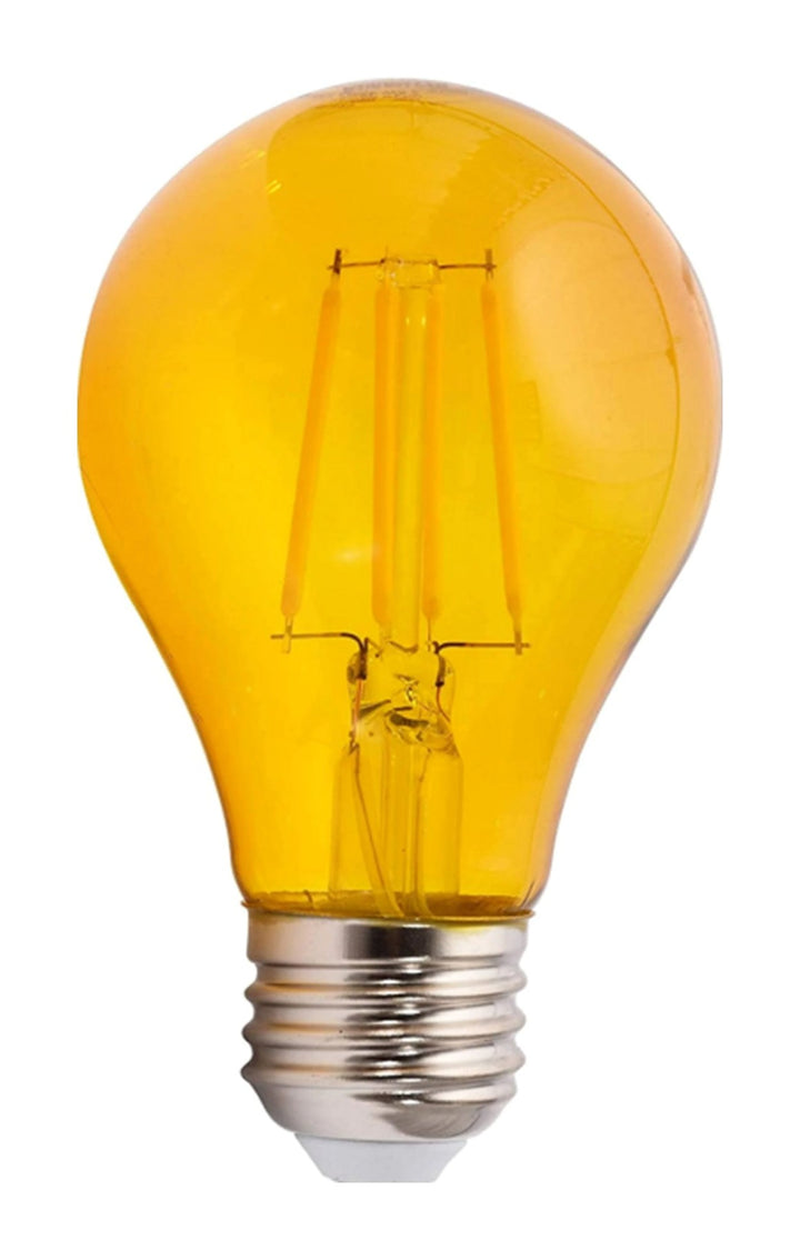 Coloured Filament Lamp A60 4W, Yellow