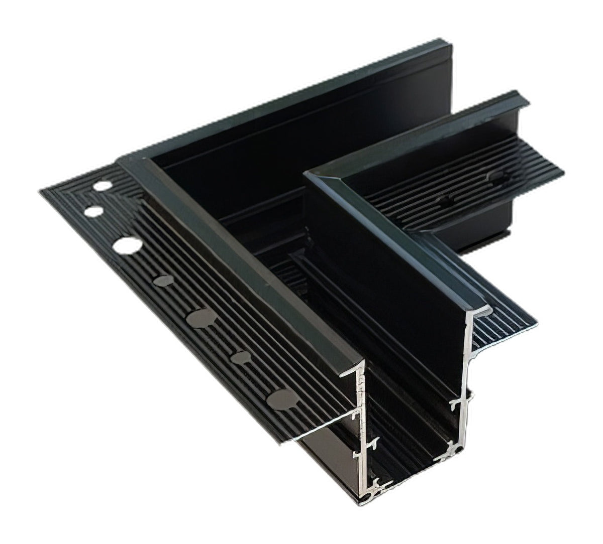 LUZ25 Horizontal Corner for Recessed Track RB302