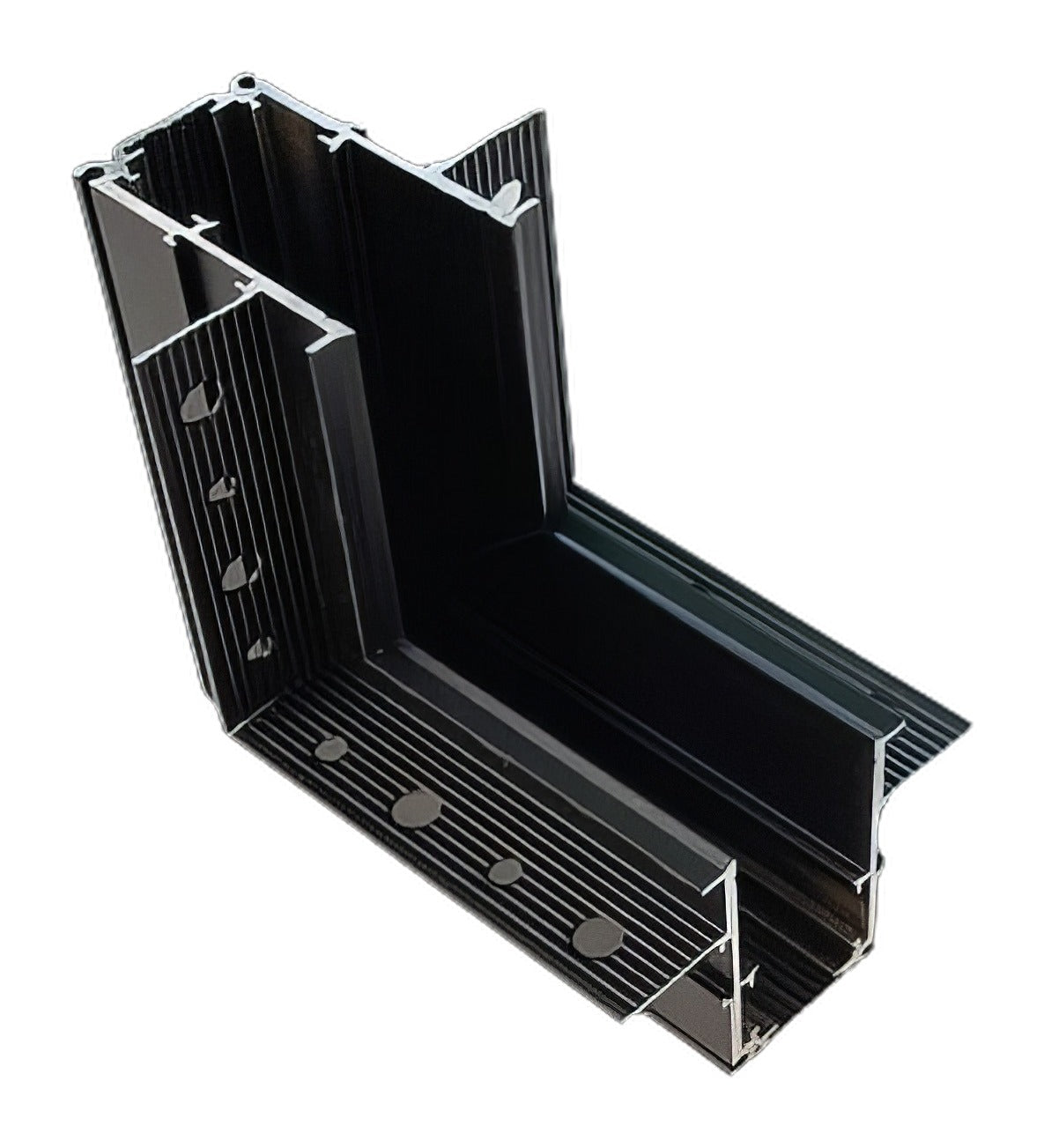 LUZ25 Vertical Corner for Recessed Track RB302