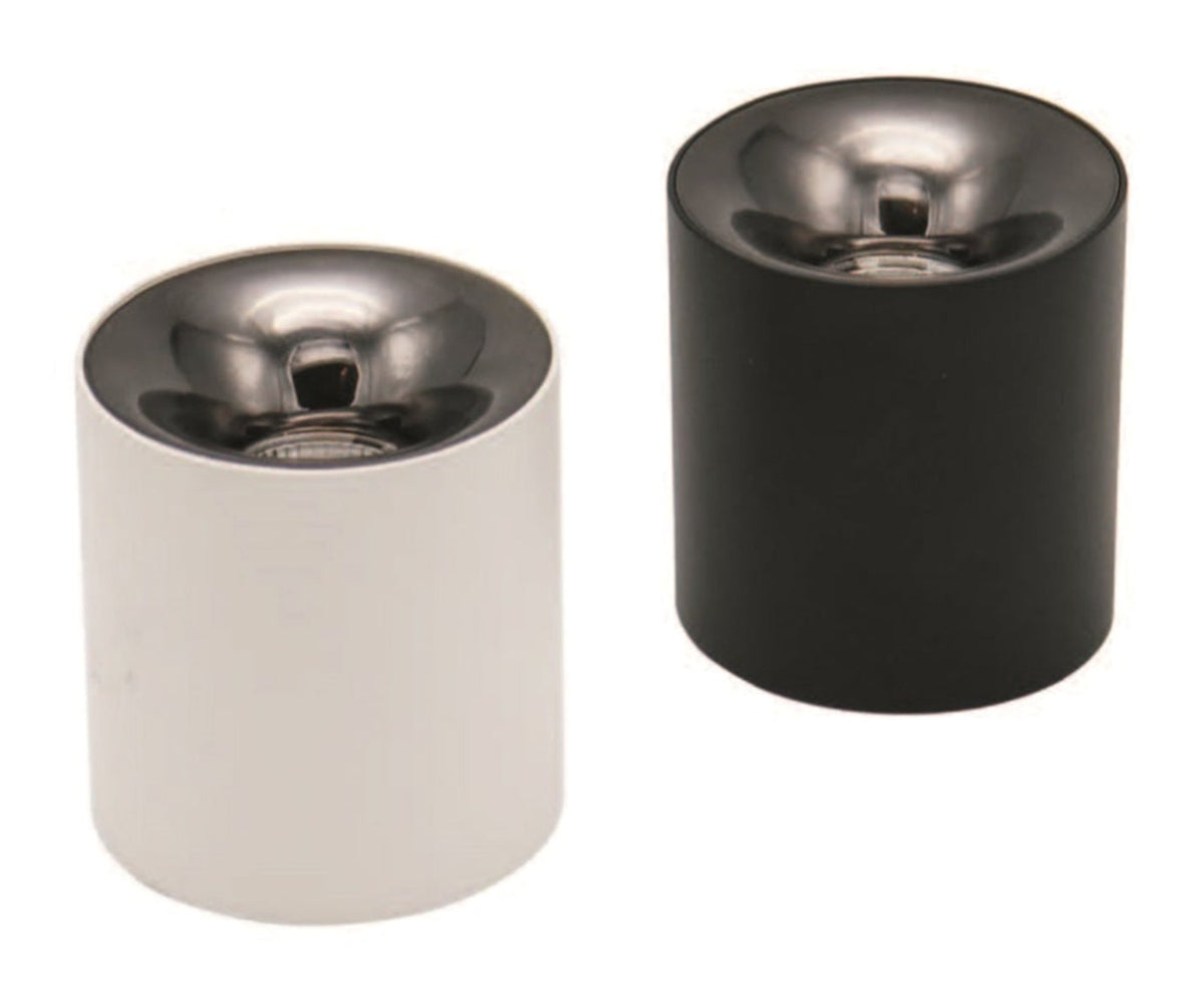 Surface Cylinder Spot 12W, CCT, Chrome Reflector