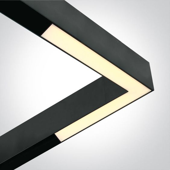 LUZ25 Magnetic Linear Corner Light 20W, CCT, Black