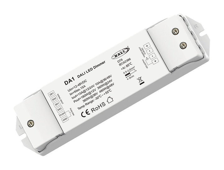 DALI Single Colour LED Dimmer, 15A