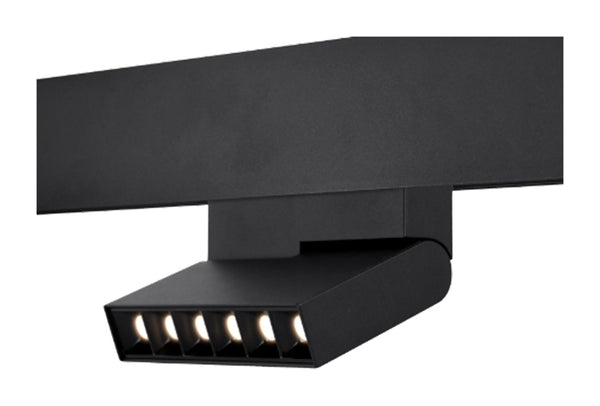 Magnetic Foldable Dots Light 6W, 3000K, Black
