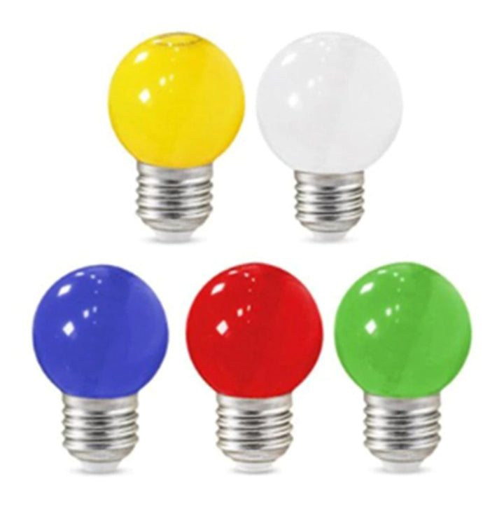 Coloured LED Globe G45 1.5W