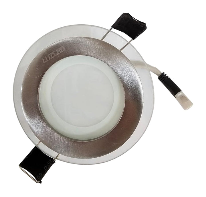 Recessed Round Downlight 18W, Satin Chrome