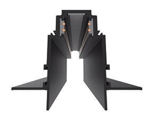 Recessed Magnetic Track RB302, 2 m
