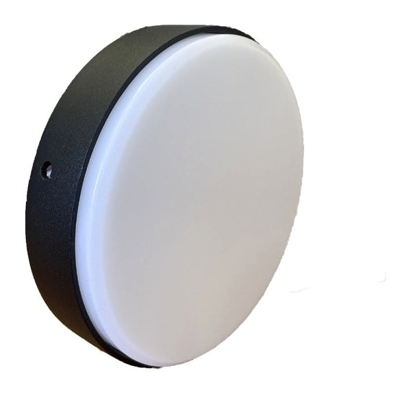 Surface Round Downlight 22W, CCT, Black