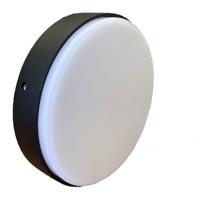 Surface Round Downlight 22W, Black