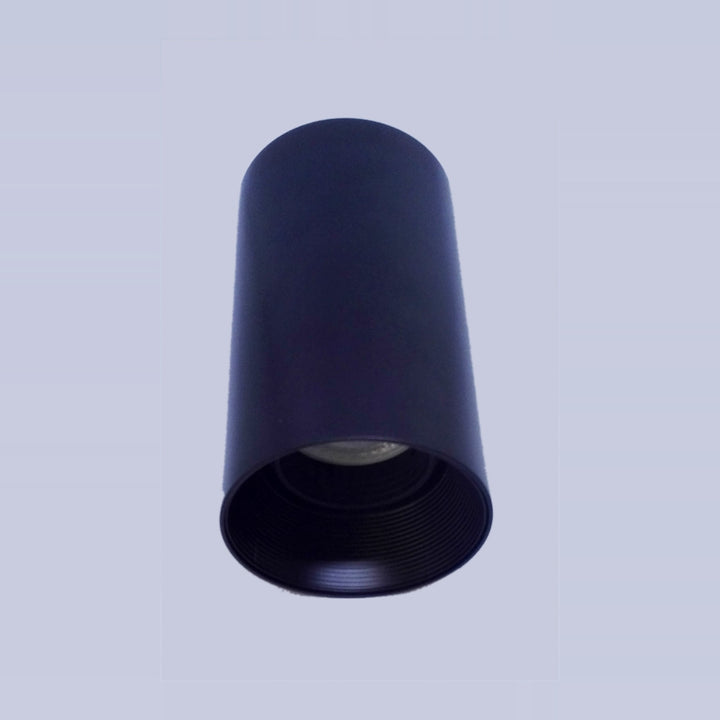 Surface Cylinder for GU10 Lamp, Black