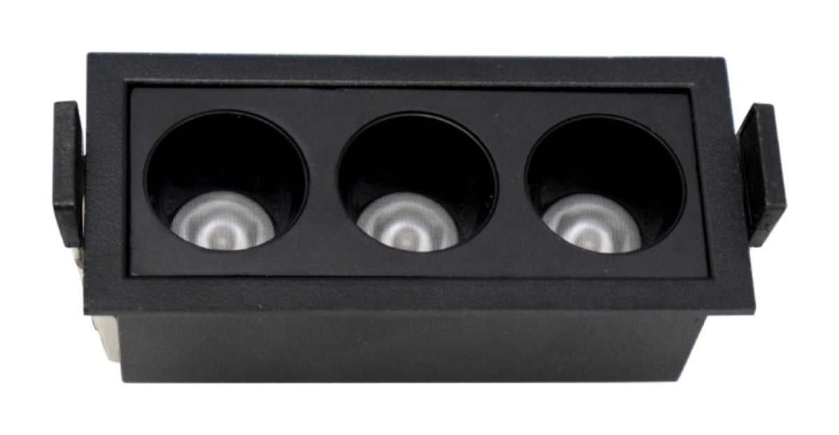 Recessed Linear Multi Spot 6W, 3 Heads
