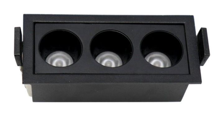 Recessed Linear Multi Spot 6W, 3 Heads