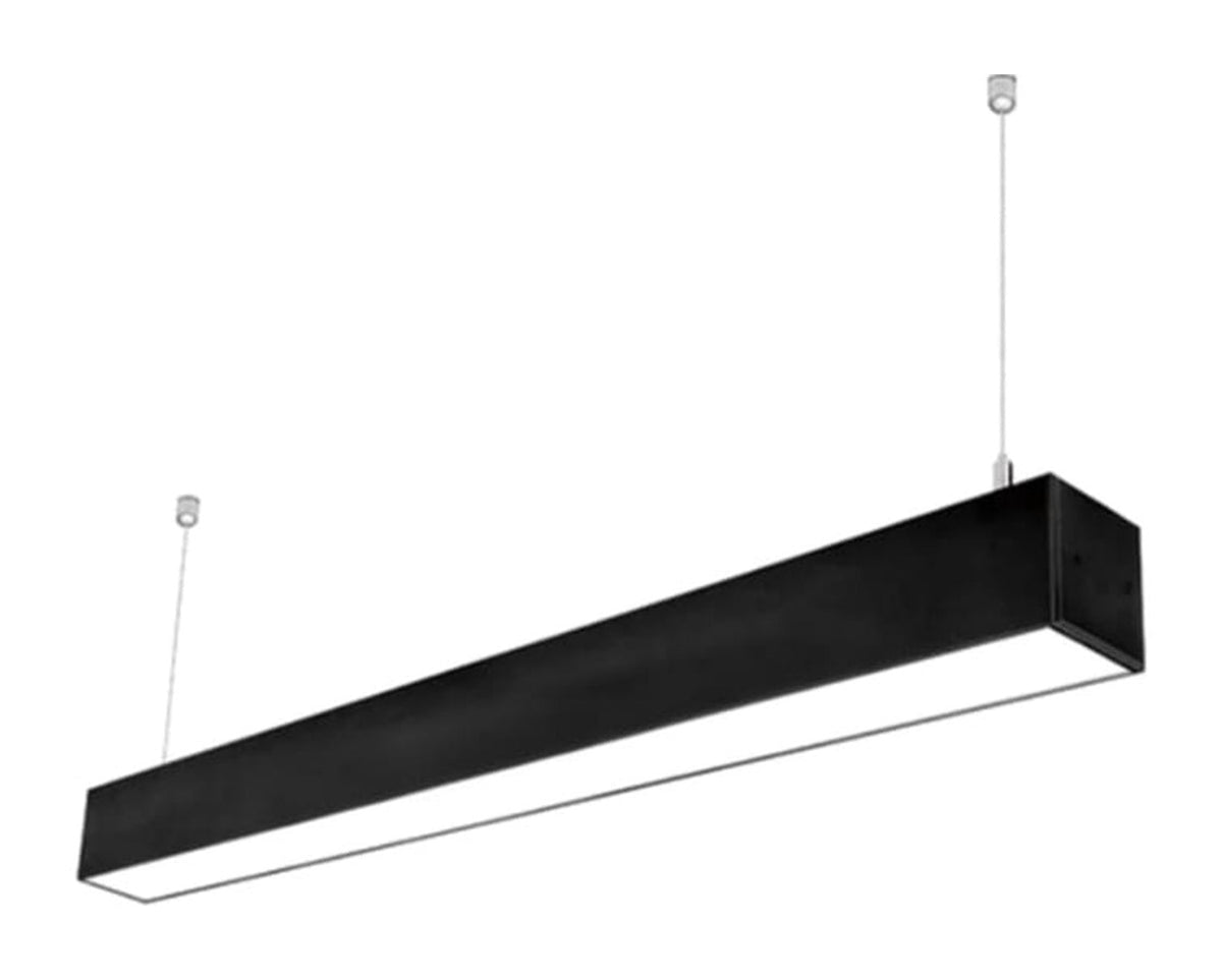 Linkable Suspended Linear Light 40W, 1200 mm, CCT, Black